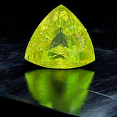 Ultra Green LuAG – Trilliant Cut